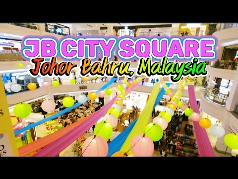 JB City Square, Johor Bahru Mall Tour. Malaysia Mall Tour em 4K.