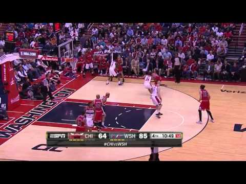 NBA, playoff 2014, Bulls vs. Wizards, Round 1, Game 4, Move 47, Tony Snell, 2 pointer