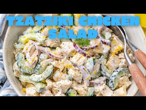 Tangy Tzatziki Chicken Salad