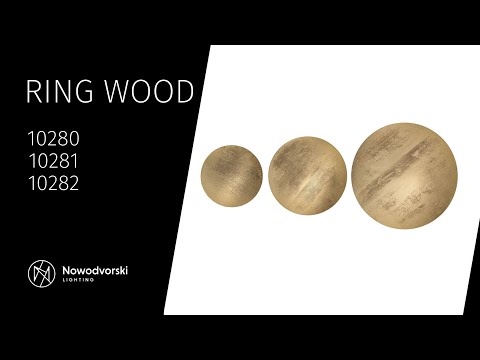 Світильник Nowodvorki 10280 Ring Wood LED 1x7W 3000K 60Lm IP20