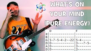 Information Society What&#39;s On Your Mind Pure Energy Guitar tab &amp; Chords Solo Instrumental Cover