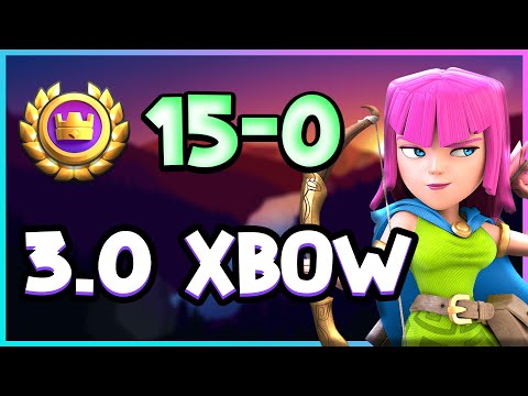 15-0 Royal Tournament with 3.0 Xbow Cycle! — Clash Royale