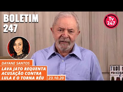 Boletim 247 - Lava Jato requenta acusação contra Lula e o torna réu