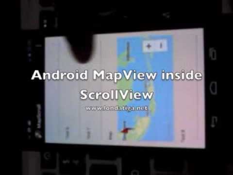 Android Mapview Inside Scrollview