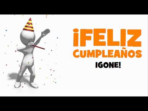 ¡FELIZ CUMPLEAÑOS IGONE!
