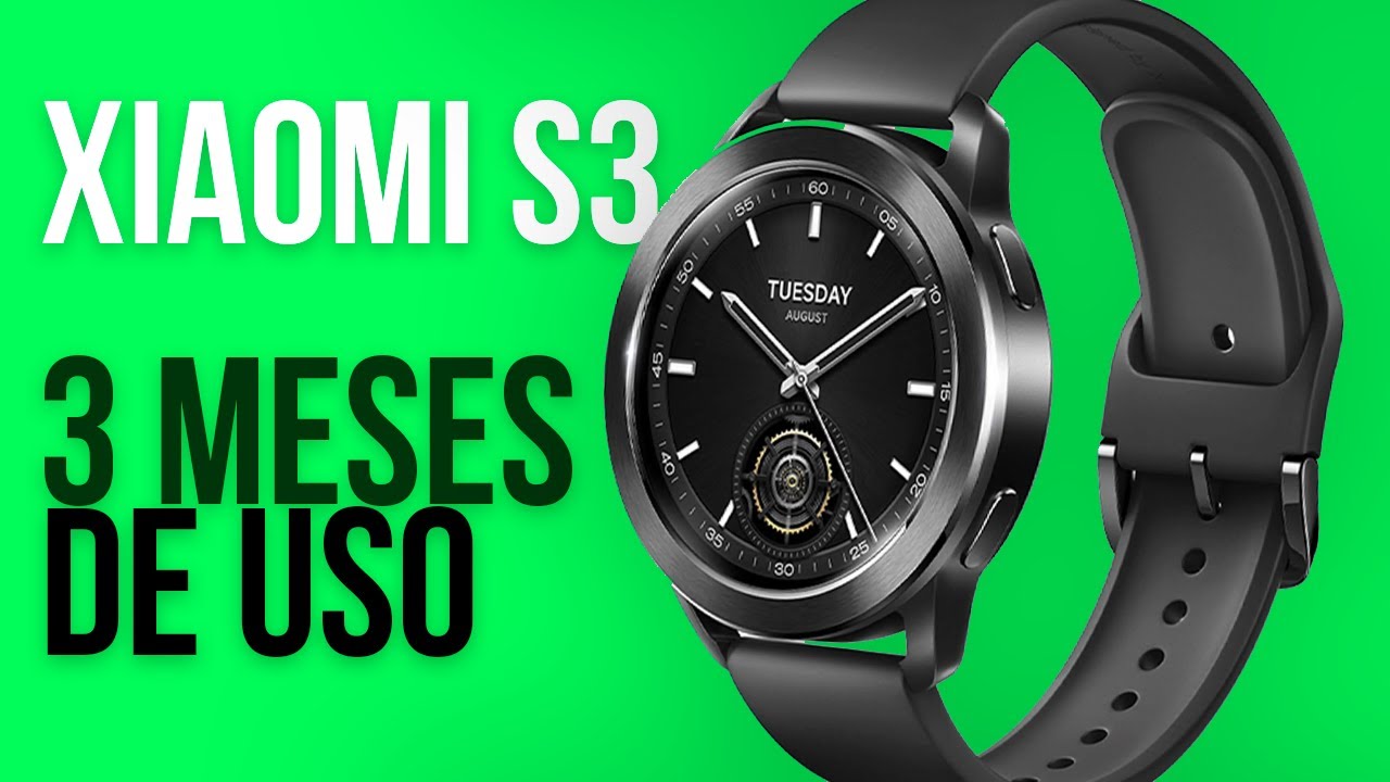 XIAOMI WATCH S3 GLOBAL - 3 MESES DE USO - Valeu a pena?