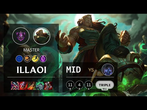 Illaoi Mid vs Sylas - EUW Master Patch 11.18