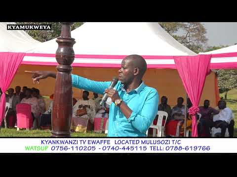 MC Allan from Bulemezi functional manager