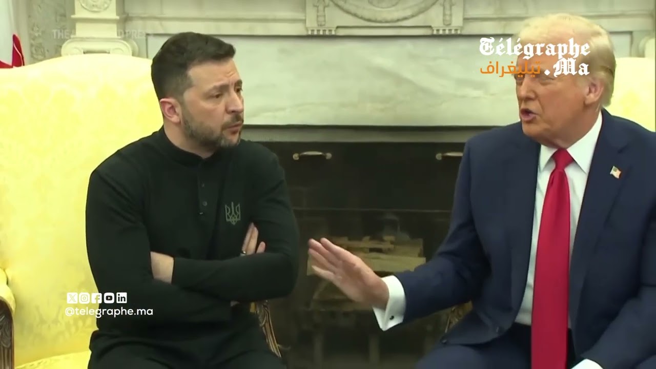 بالفيديو.. مشادة على الهواء.. ترامب يقاطع زيلينسكي لا تخبرنا بما علينا فعله