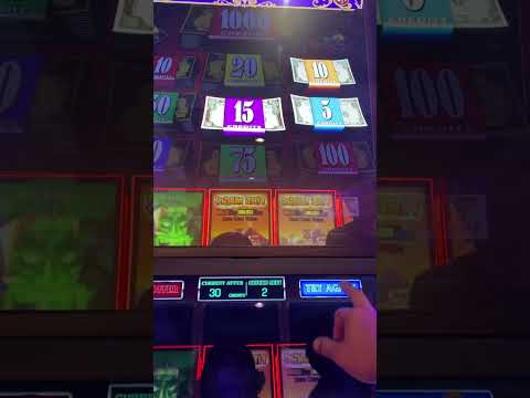 MAX SPIN TOP DOLLAR WIN!! #casino #gambling #money #slots