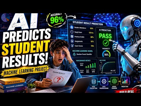 Student Result Prediction Using Machine Learning Complete Python Project