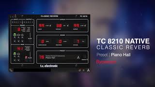Video thumbnail for TC 8210 Classic Reverb Native Plug-In - Sound Examples by TC Electronic