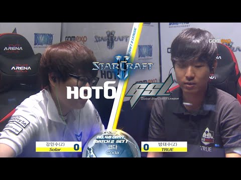 Solar vs TRUE ZvZ Code A Day 1 Match 2 Part 1, 2015 HOT6 GSL Season 3   StarCraft 2