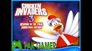 Chicken Invaders 3  Revenge of the Yolk PC GamePlay  Complete Christmas Mode