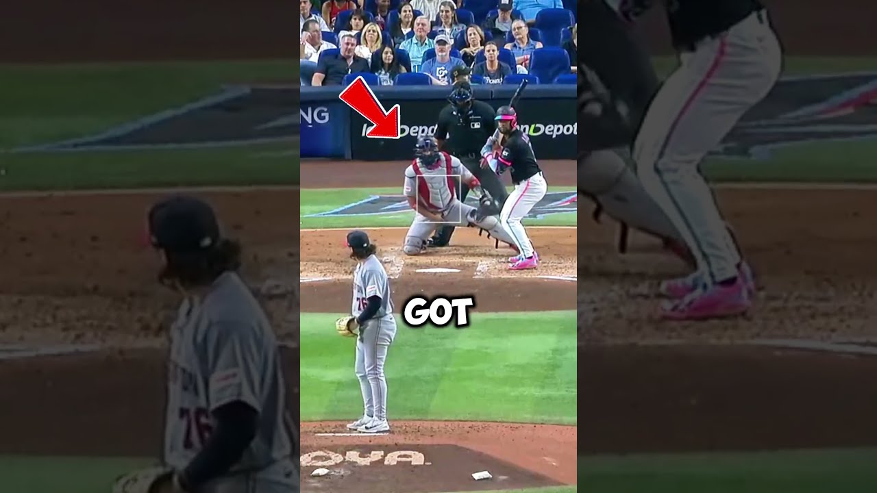 He actually thought that was a strike.. ⚾️???? #baseball #mlb #shorts