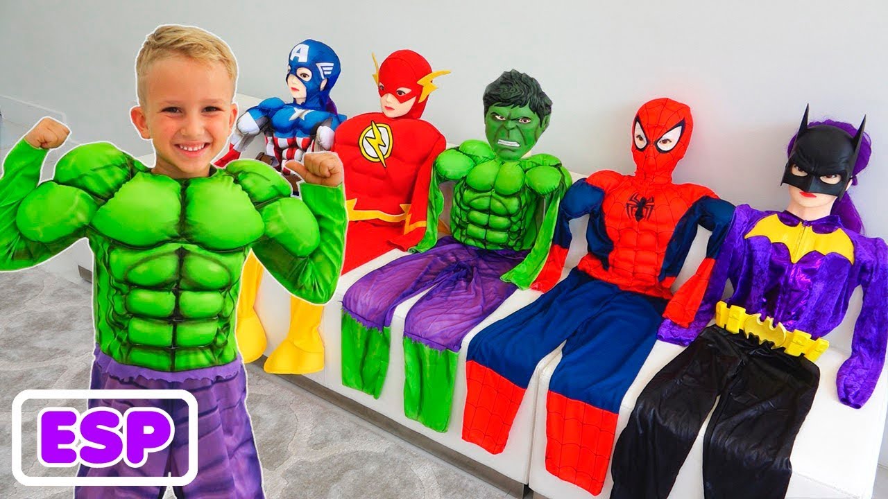 Vlad se convierte en un superhéroe Video de colección para niños