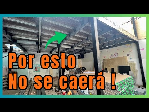 Distancias y espesores de Vigas y Columnas en una ESTRUCTURA METÁLICA