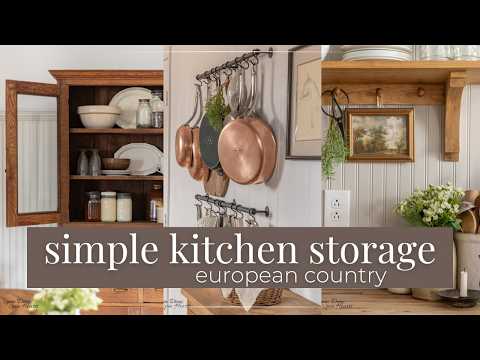 Cozy Cottage Kitchen Storage Ideas: Maximize Space & Style