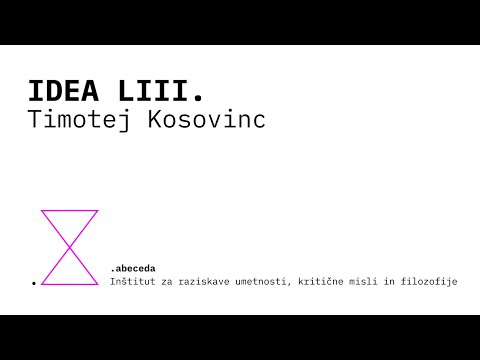 [studio za sodobno kompozicijo] – IDEA LIII. – Timotej Kosovinc