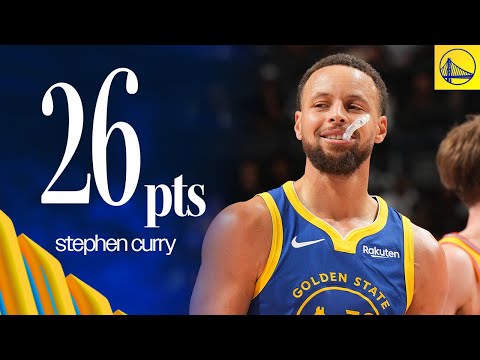 Stephen Curry Drops 26 Points & Dubs Sink 24 Threes in Win Over Hornets