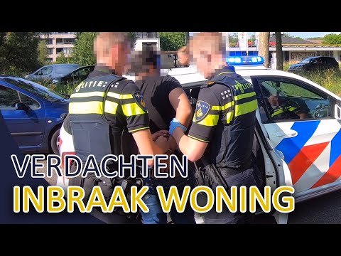Verdachten inbraak aangehouden | Dienst met het team Lekpoort | Politie