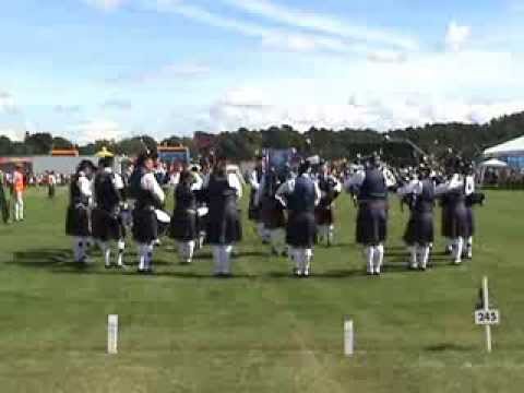 Bridge Of Allan 2013 Scottish Fire And Rescue Pipe Band