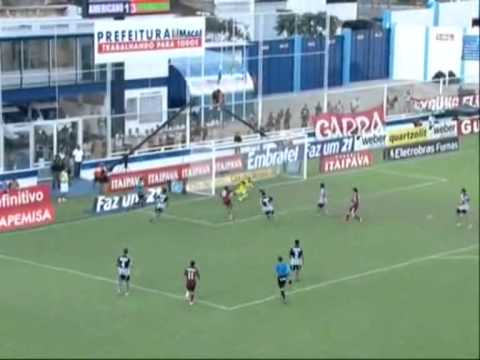 Americano 1 x 5 Fluminense - Gols - Campeonato Carioca 2011