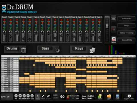 Dr Drum Online Beat Maker Software | Make Sick Beats With Dr Drum