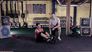 Lifeline Fitness//Power Wheel//How To Get Into