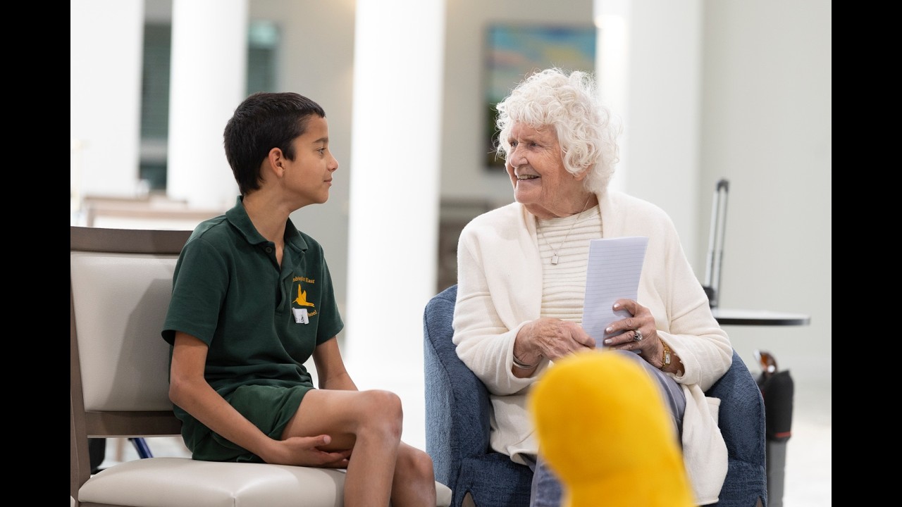 Gentle Presence intergenerational program