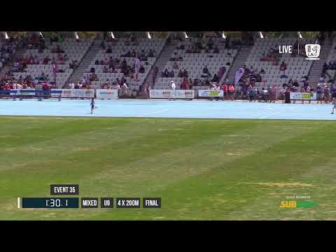 MIXED U09 4X200M FINAL - 2017 SUBWAY STATE RELAY CHAMPIONSHIPS // LAVicTV