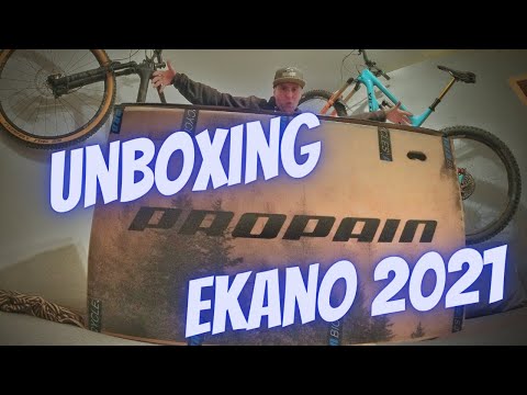 PROPAIN EKANO 2021 I UNBOXING I  EMTB MIT SHIMANO EP8 MOTOR I ENDURO E-BIKE I NEW BIKE DAY I