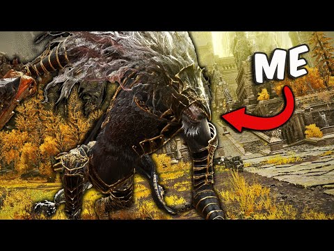 Beating Elden Ring (and Every Demigod), but I'm Actually Maliketh