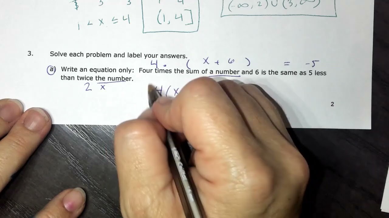 AA - SPRING 24 TEKS Review #3 a-b