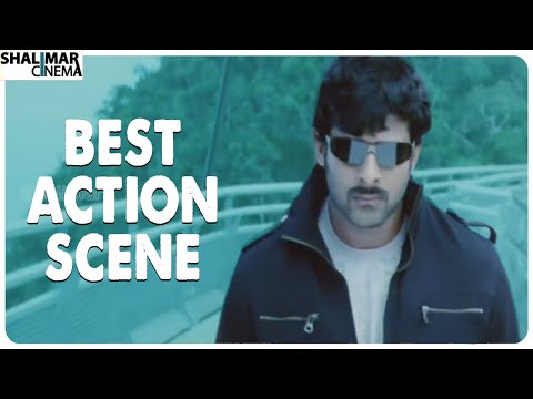 Prabhas Best Action Scene || Billa Telugu Movie || Shalimar Cinema