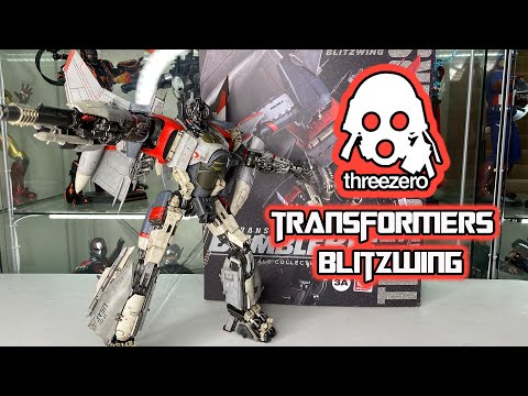 Threezero Transformers Blitzwing Unboxing