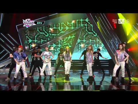[1080P]130502 포미닛 - Whatever + 이름이뭐예요 [엠카운트다운]