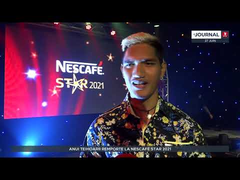 Anui Teihoarii remporte la Nescafé Star 2021