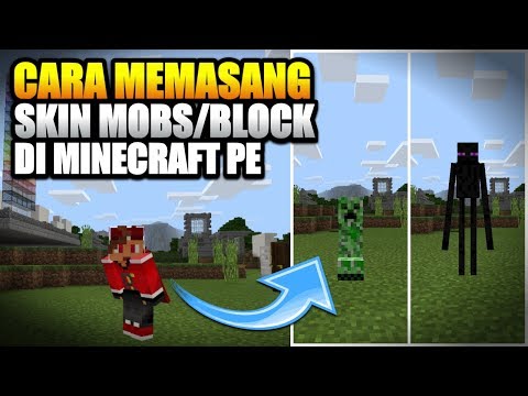HOW TO INSTALL MOBS AND BLOCK SKIN FOR DISGUISED IN MCPE !!!  EASY+SIMPLE !!!  Indonesian Minecraft