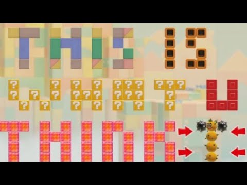 Escort the suspicious thing... by alexauss 🍄 Super Mario Maker 2 #adx 😶 No Commentary