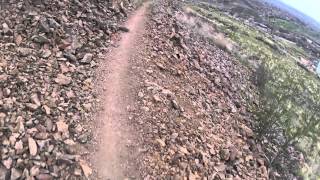 preview picture of video 'Mountain Bike Downhill Ogden Canyon Shorline Trail'