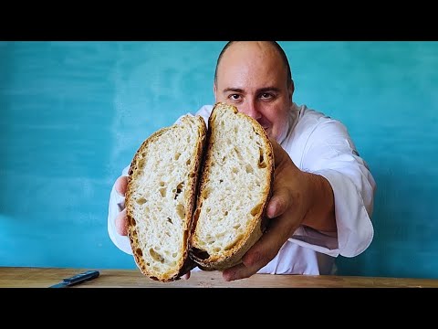 ¡4 INGREDIENTES! SIN AMASAR | RECETA DE PAN FÁCIL Y DELICIOSO