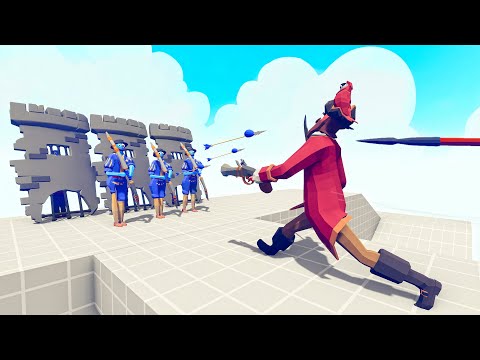 BALLISTA AND 3x METAL BALLOON + 3x CASTLE WALLS vs EVERY UNIT | TABS