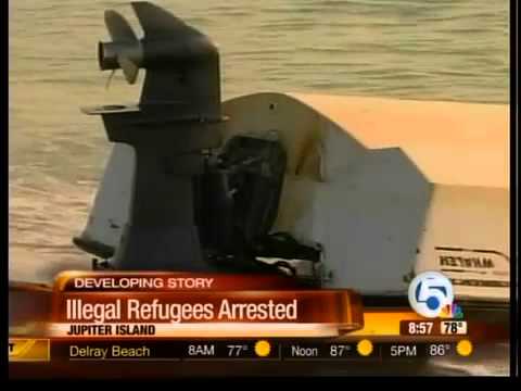 Illegal refugees arrested