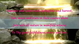 Great is thy faithfulness Crystal Lewis (Grande es tu fidelidad)