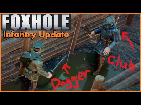 Melee Combat, New Tanks, Hospital and Stamina Reworks & More! - Foxhole Infantry Update (Update 59)