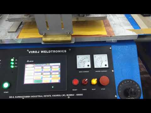 Auto Indexing 3.5 KW PVC Welding Machine