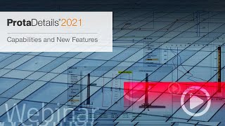 Nuevas funciones y capacidades de ProtaDetails 2021