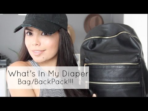 What's In My Diaper Bag/Backpack + GIVEAWAY!!!