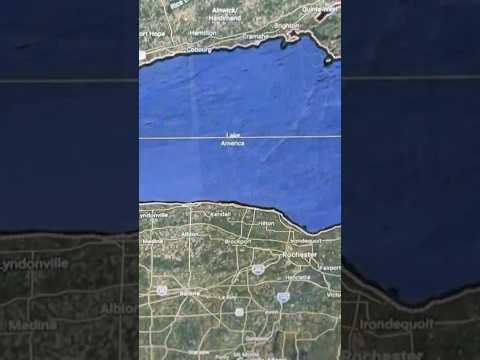 Google Maps changes Lake Ontario to 'Lake America'